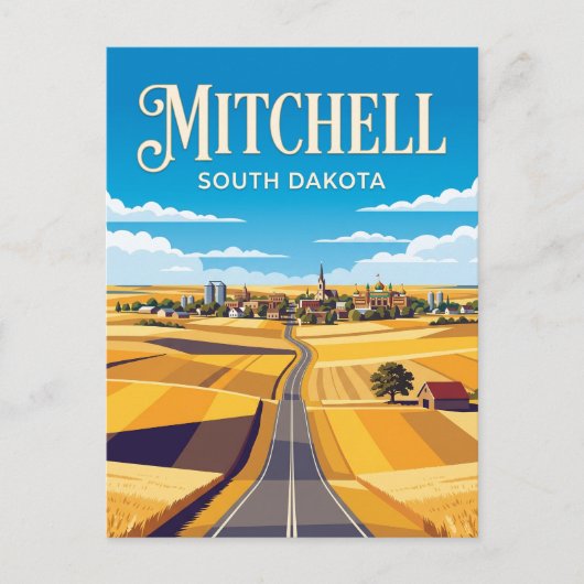 Carte Postale Mitchell (Dakota du Sud) (Devant)