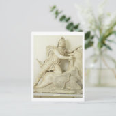 Carte Postale Mithras Sacrificing the Bull, relief de marbre, ro (Debout devant)