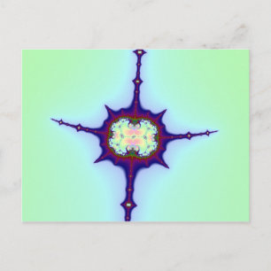 Carte Postale Mitose Fractal