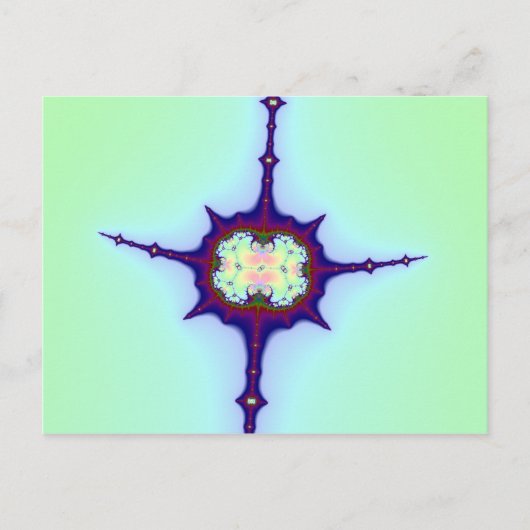 Carte Postale Mitose Fractal (Devant)