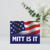 Carte Postale Mitt Is It - Romney Ryan 2012 (Debout devant)