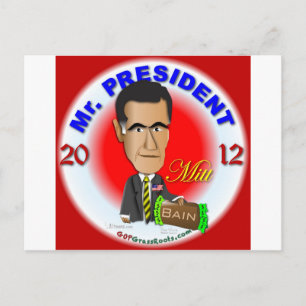 Carte Postale Mitt Romney