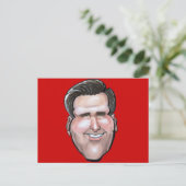Carte Postale Mitt Romney (Debout devant)