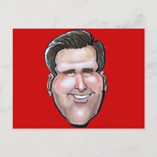 Carte Postale Mitt Romney (Devant)