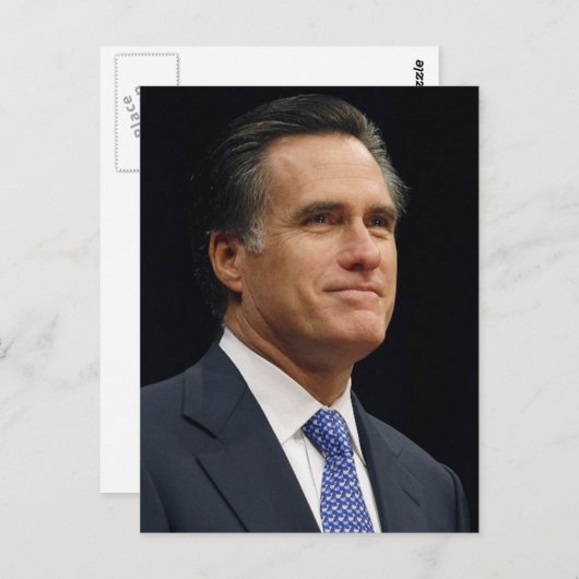 Carte Postale Mitt Romney (Devant / Derrière)