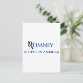 Carte Postale Mitt Romney 2012 (Debout devant)
