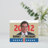 Carte Postale Mitt Romney 2012 (Debout devant)