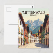 Carte Postale Mittenwald Allemagne (Devant / Derrière)