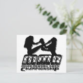 CARTE POSTALE MIXED MARTIAL ART 07 (Debout devant)