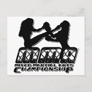 CARTE POSTALE MIXED MARTIAL ART 07