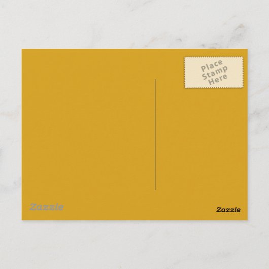 CARTE POSTALE MIXMATCH ROYAL GOLDS GOLDEN BLANC PAILLETÉ FOND (Dos)