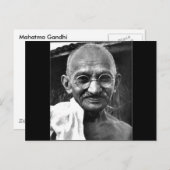 Carte Postale MKGandhi (Devant / Derrière)
