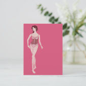 Carte Postale m'lady mannequin (Debout devant)
