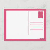 Carte Postale m'lady mannequin (Dos)