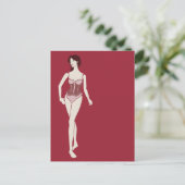 Carte Postale m'lady mannequin (Debout devant)