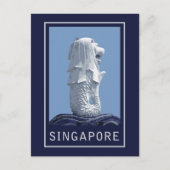 Carte Postale Mlion de Singapour (Devant)