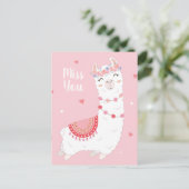 Carte Postale Mlle (Debout devant)