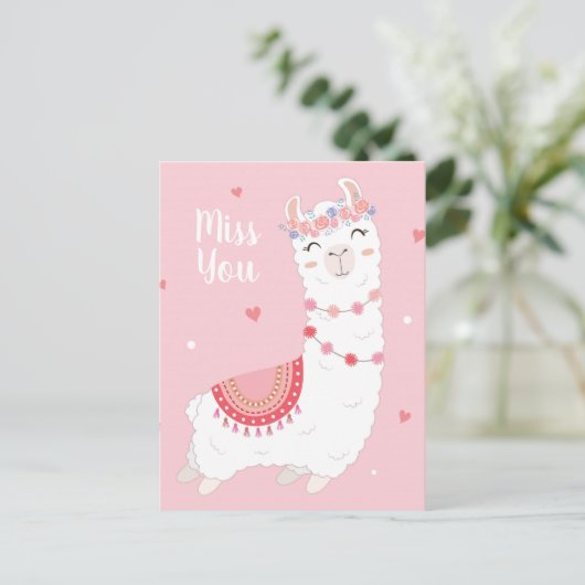 Carte Postale Mlle (Debout devant)