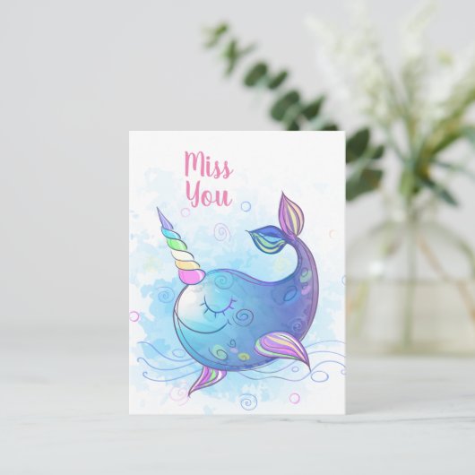 Carte Postale Mlle (Debout devant)