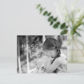 Carte Postale Mlle (Debout devant)