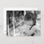 Carte Postale Mlle (Devant / Derrière)