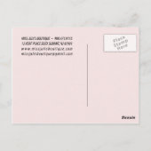 Carte postale Mlle. (Dos)