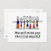 Carte Postale Mlle (Devant / Derrière)