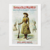 Carte Postale Mlle Annie Oakley (Devant)