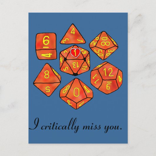 Carte Postale Mlle critique (Devant)