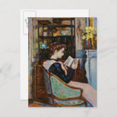 Carte Postale Mlle. Guillaumin, 1907 (Devant / Derrière)