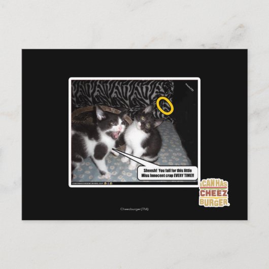 Carte Postale Mlle Innocent (Devant)