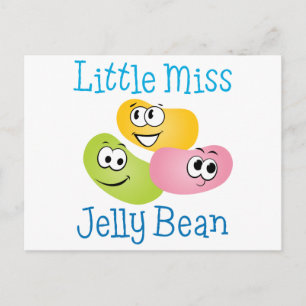 Carte Postale Mlle Jelly Bean