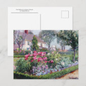 Carte Postale Mlle Katharine Ludington's Garden, Matilda Browne (Devant / Derrière)