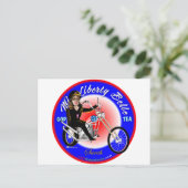 Carte Postale Mlle Liberty Belle (Debout devant)