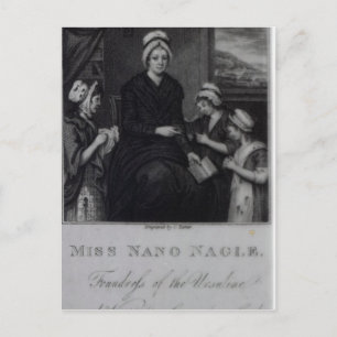 Carte Postale Mlle Nano Nagle, 1809