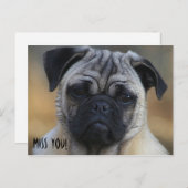 Carte Postale Mlle VOUS ! (Devant / Derrière)