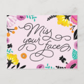 Carte Postale Mlle Your Face Postcard (Devant)
