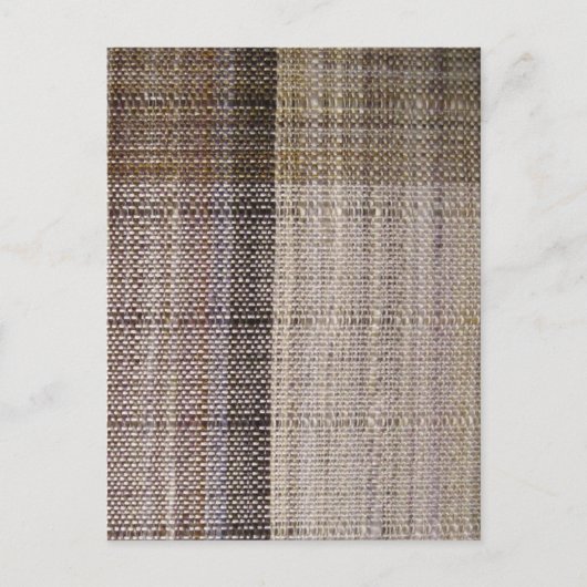 Carte Postale mm handwovens chocolate (Devant)