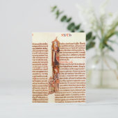 Carte Postale Mme 21 fol.97 Ruth et Boaz, d'une Bible (Debout devant)