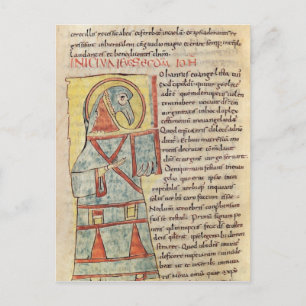 Carte Postale Mme 8 f.95v St John l'évangéliste