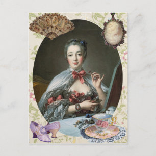 Carte Postale Mme de Pompadour