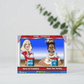 Carte Postale Mme Debate (Debout devant)