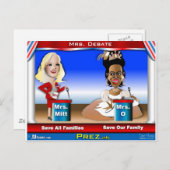 Carte Postale Mme Debate (Devant / Derrière)