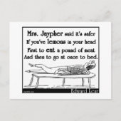 Carte Postale Mme Edward Lear de Jaypher (Devant)