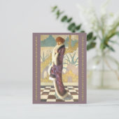Carte Postale Mme Ethel Cushing (Debout devant)