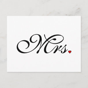 Carte Postale Mme Femme A Épousé Ses Nouvelles Maisons