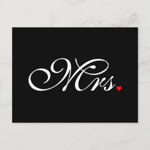 Carte Postale Mme Femme Marié Ses Hers Nouvelles Maisons