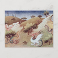 Mme Fr 2810 f.55v Dragons et autres bêtes