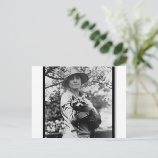 Carte Postale Mme Grace Coolidge (Debout devant)