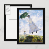 Carte Postale Mme Monet est emportée (Devant / Derrière)